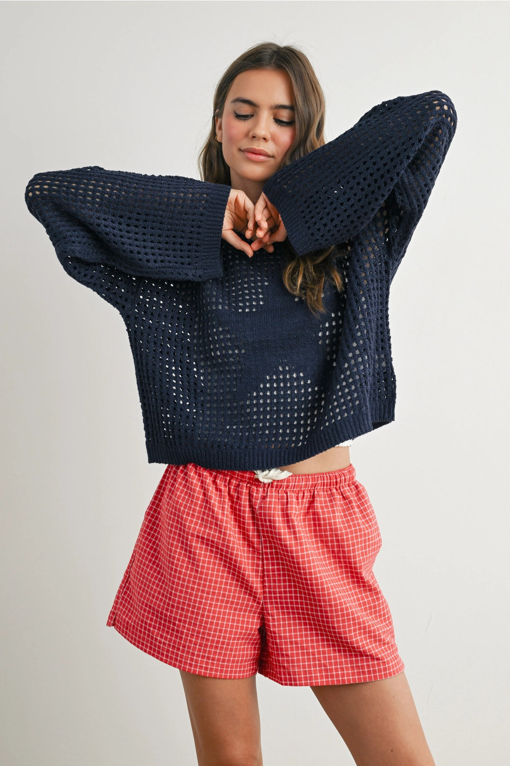 Star Crochet Sweater